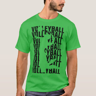 Camiseta Voleibol jogador 2