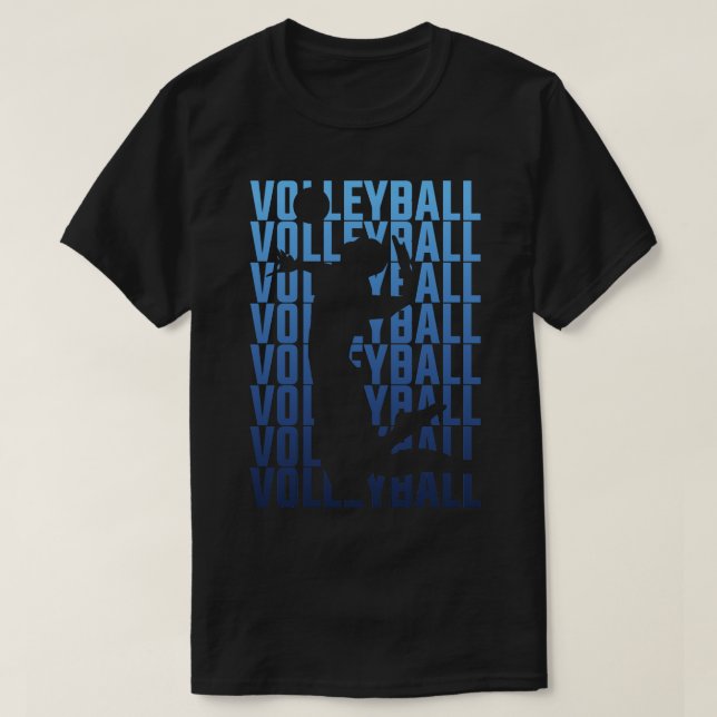 Camiseta Voleibol jogador 3 (Frente do Design)