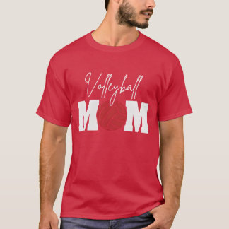 Camiseta Voleibol Jogo Mãe Mãe Mãe Família Mãe