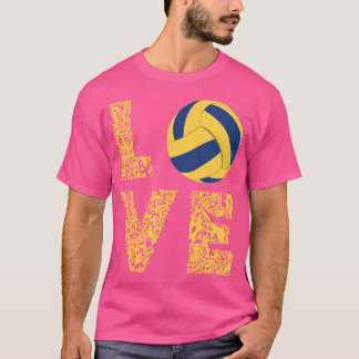 Camiseta Voleibol Leopardo Amor Jogador de Voleibol Praia V
