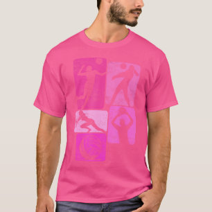 Camiseta Voleibol Mãe Jogadora da Vida Mulheres no Dia do J