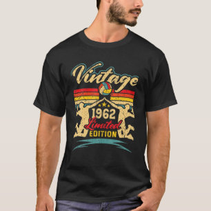 Camiseta Voleibol Meninas Vintag, 60 Anos