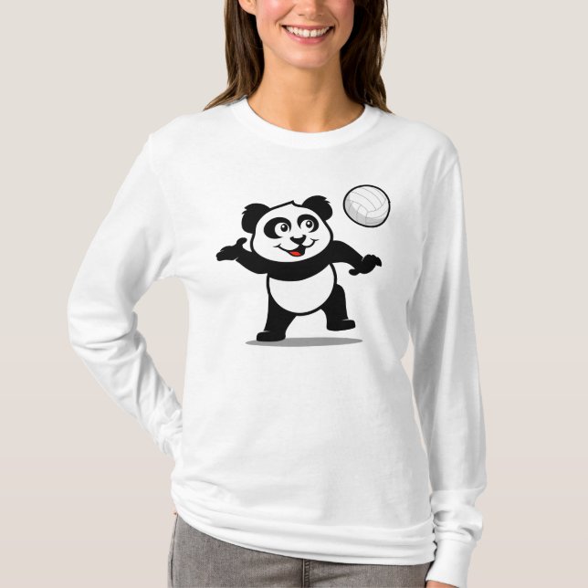 Camiseta Voleibol Panda (Frente)