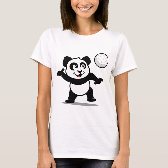 Camiseta Voleibol Panda (Frente)