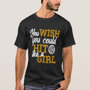 Camiseta Voleibol Para Garotas Adolescentes Atingidas Como