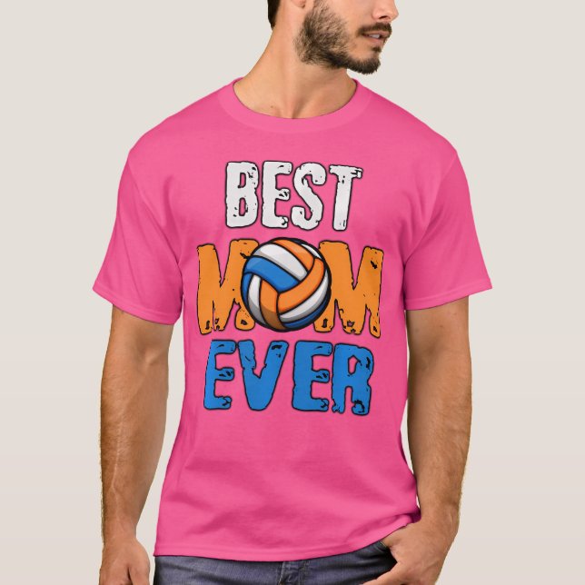 Camiseta Voleibol Para Mamãe Voleibol Para Mãe (Frente)