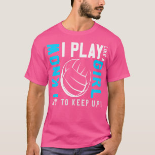 Camiseta Voleibol Para Nadinhas