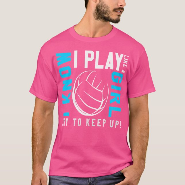 Camiseta Voleibol Para Nadinhas (Frente)