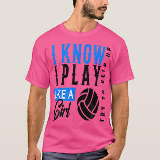 Camiseta Voleibol Para Nadinhas De Voleibol
