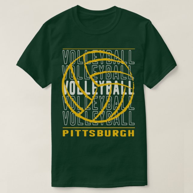 Camiseta Voleibol Pittsburgh (Frente do Design)