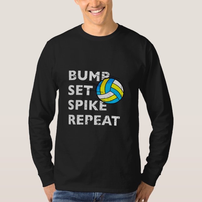 Camiseta Voleibol Repetitivo De Bump Set (Frente)