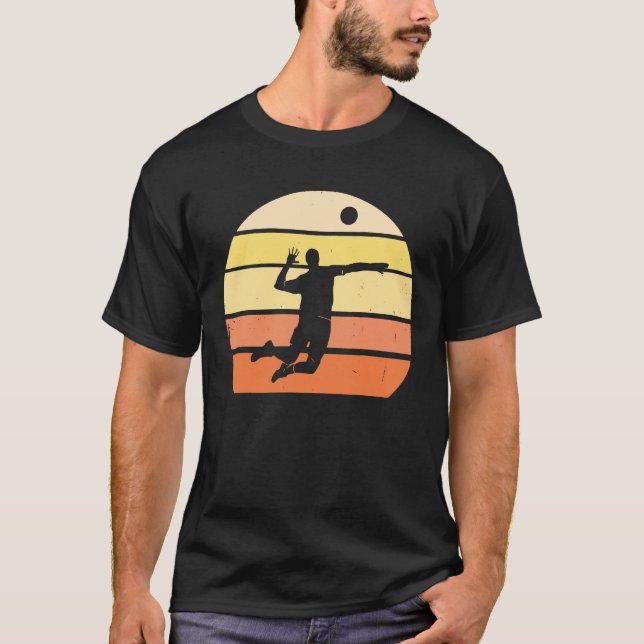 Camiseta Voleibol Retro 2 (Frente)