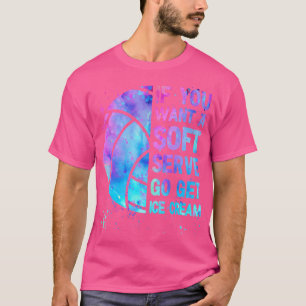 Camiseta Voleibol Se Quiser Servir Mole Nas Mulheres