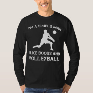 Camiseta "Voleibol: Spike, Set, Laugh!"