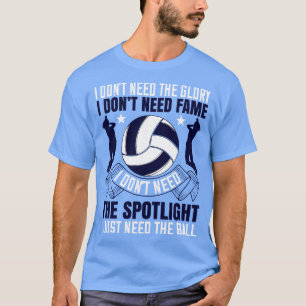 Camiseta Voleibol Um Bom Setor Como Um Garçom