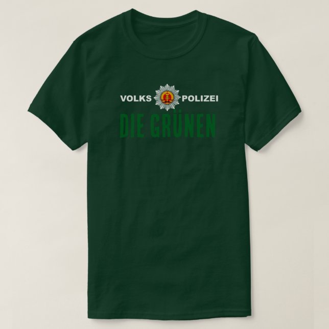 Camiseta Volkspolizei (Frente do Design)