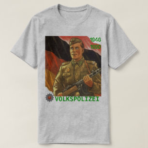 CAMISETA VOLKSPOLIZEI DDR 1946-1990