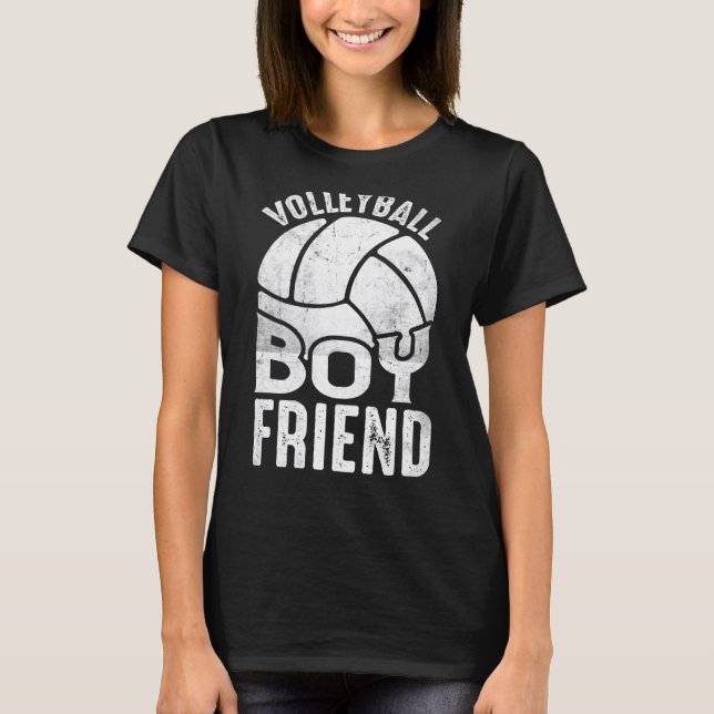 Camiseta Volleyball Boyfriend Coach Fan Player  1 (Frente)