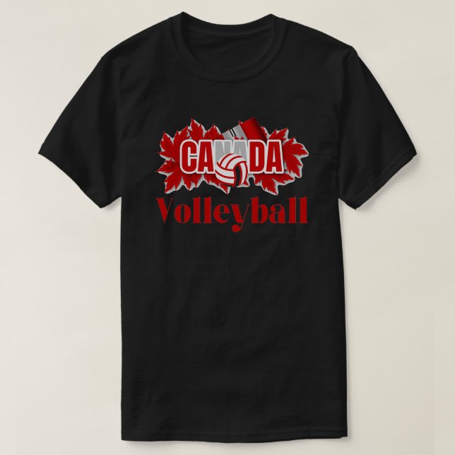 CAMISETA VOLLEYBALL CANADA (Frente do Design)