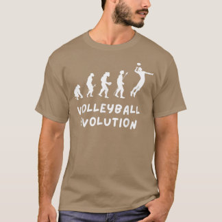 Camiseta Volleyball Evolution Funny 