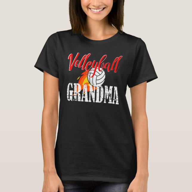 Camiseta Volleyball Grandma Volleyball (Frente)