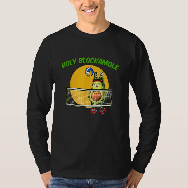 Camiseta Volleyball Holy Guacamole Player Blocker Avocado F (Frente)