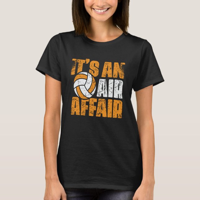 Camiseta Volleyball It's An Air Affair Coach Player Fan (Frente)