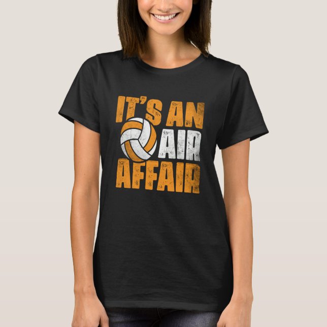 Camiseta Volleyball It's An Air Affair Coach Player Fan  1 (Frente)