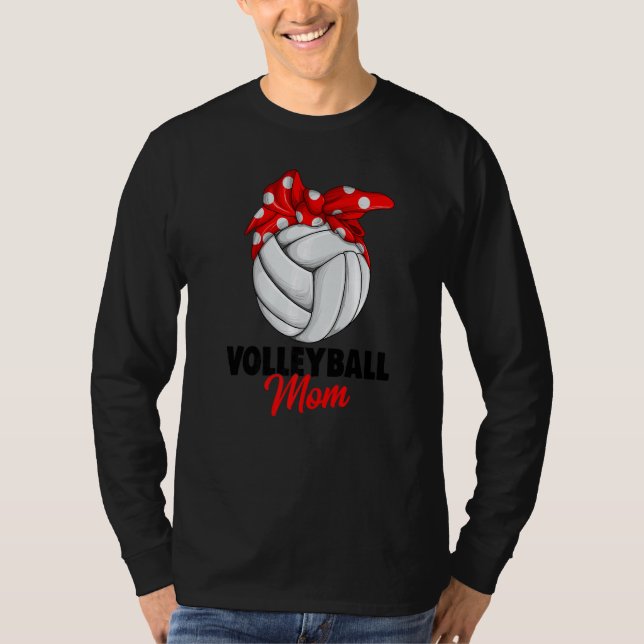 Camiseta Volleyball Mom Women  1 (Frente)