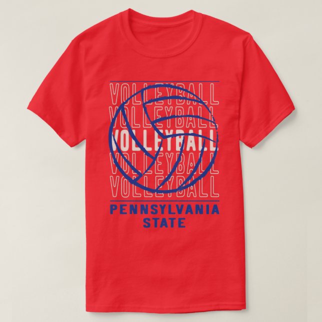 Camiseta Volleyball Pennsylvania State (Frente do Design)