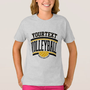 Camiseta Volleyball Personalizado Nome Jogador Equipe Escol