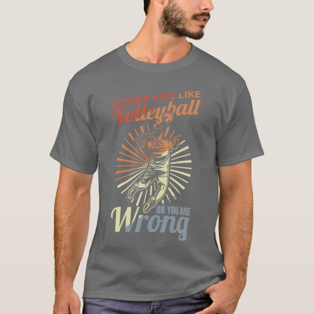 Camiseta Volleyball Player Quote family (Frente)