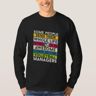 Camiseta Volleyball Player Volleyball Managers