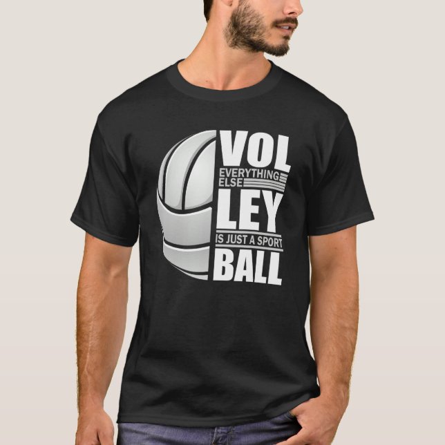 Camiseta Volleyball Players Volleyball Team Graphic Sports  (Frente)