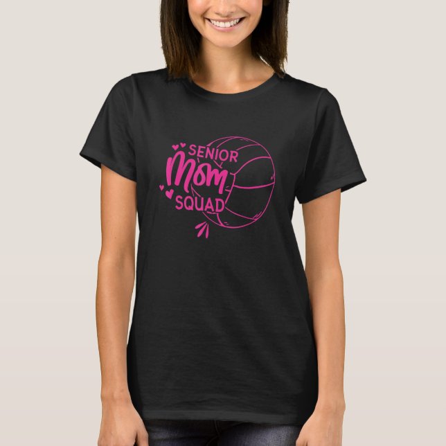 Camiseta Volleyball Senior Mom Squad 1 (Frente)