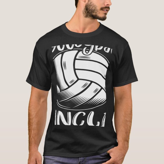 Camiseta Volleyball Uncle For Family Matching Players Team  (Frente)