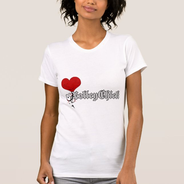 Camiseta VolleyChick Heart (Frente)