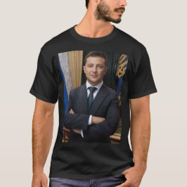 Camiseta Volodymyr Oleksandrovych Zelenskyy Ucrânia T-Shir
