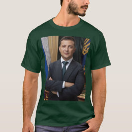 Camiseta Volodymyr Oleksandrovych Zelenskyy Ucrânia T-Shir