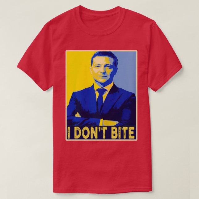 Camiseta Volodymyr Zelensky Fala Comigo Não Mordo 1 (Frente do Design)