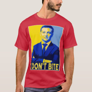 Camiseta Volodymyr Zelensky Fala Comigo Não Mordo 1