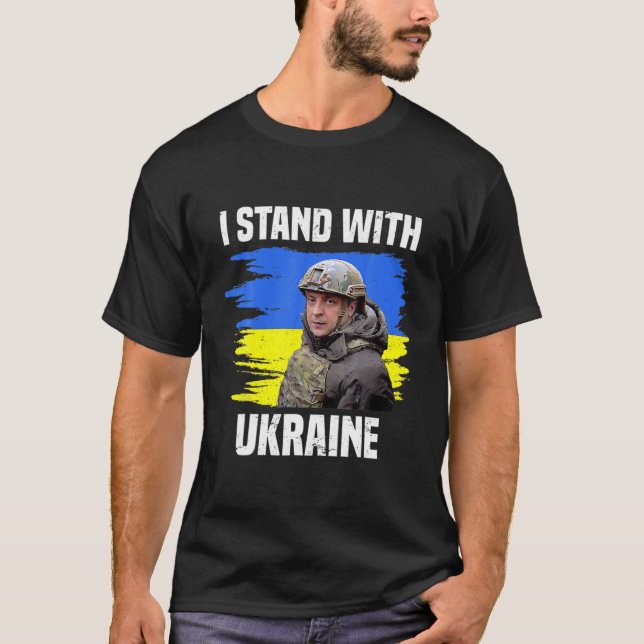 Camiseta Volodymyr Zelensky Nem Todos Heróis Vestem Capas S (Frente)