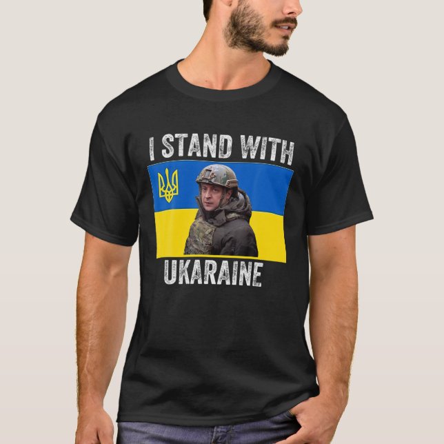 Camiseta Volodymyr Zelensky Nem Todos Heróis Vestem Capas S (Frente)