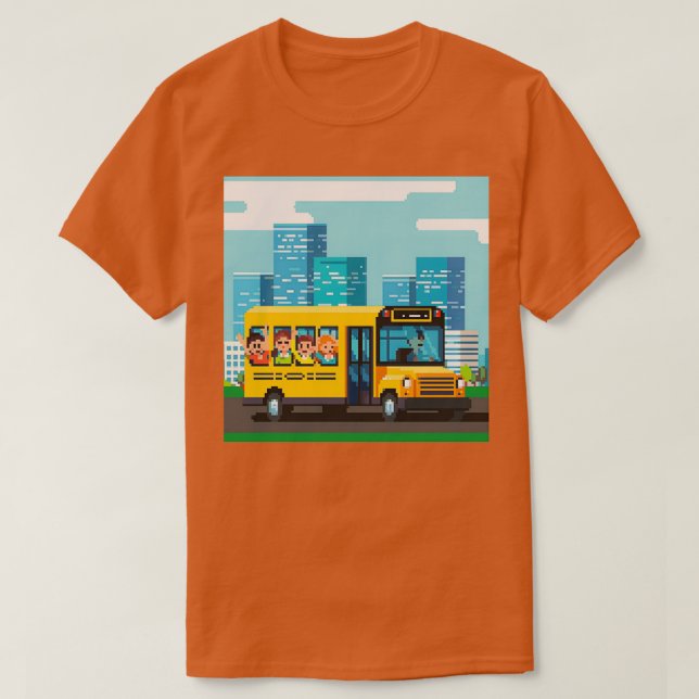 Camiseta Volta à escola (Frente do Design)