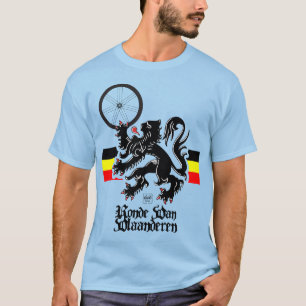 Camiseta Volta à Flandres Lion com cores belgas