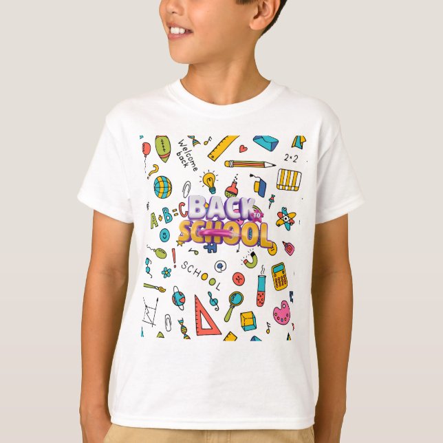 Camiseta volta às aulas (Frente)