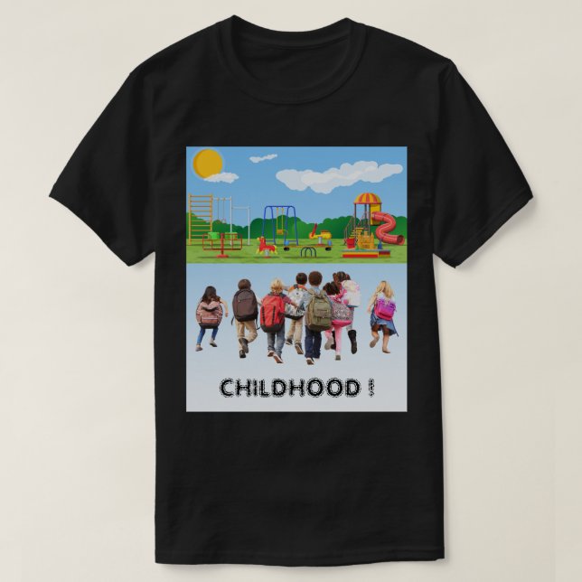 Camiseta Volta às Aulas (Frente do Design)