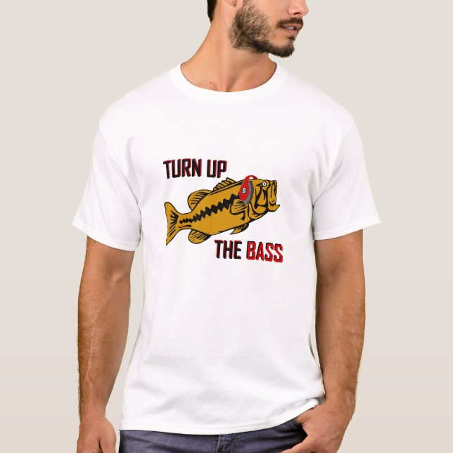 Camiseta VOLTA engraçada ACIMA do design BAIXO (Frente)
