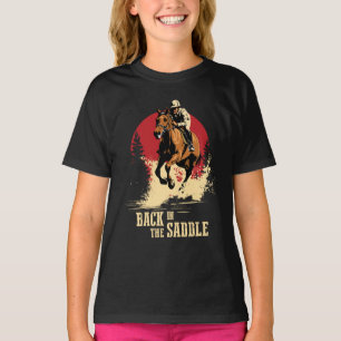 Camiseta Volta Para A Carreira - Corrida De Cavalo