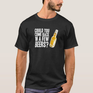 Camiseta Voltado em algumas cervejas